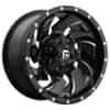 Fuel Cleaver D574 20x9 8x170 20 ET 125.1 CB Gloss Black & Milled (D57420901757)-1
