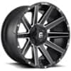 Fuel Contra D616 18x9 6x135/6x139.7 -12 ET 106.1 CB Matte Black & Milled (D61618909845)-1