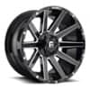 Fuel Contra D615 20x9 8x170 20 ET 125.1 CB Gloss Black & Milled (D61520901757)-1