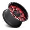 Fuel Maverick D260 Red with Gloss Black Lip-2