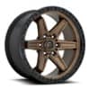 Fuel Kicker D699 17x9 6x139.7 1 ET 106.1 CB Matte Bronze/Black Bead (D69917908450)-1