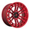 Fuel D719 Heater 22x10 6x135 -13 ET 87.1 CB Candy Red Machined (D71922008950)-1