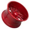 Fuel D742 Runner Candy Red Milled-2