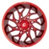 Fuel D742 Runner Candy Red Milled-3