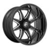 Fuel D749 Hammer 22x12 5x127 -44 ET 71.5 CB Gloss Black Milled (D74922207547)-1