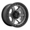 Fuel D752 Block Matte Gunmetal w/Black Ring (D75217908945)-1
