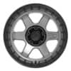 Fuel D752 Block Matte Gunmetal w/Black Ring-3