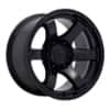 Fuel D766 Rush 17x9 6x139.7 1 ET 106.1 CB Satin Black (D76617908450)-1