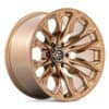 Fuel D805 Flame 5 22x10 6x139.7 -18 ET 106.1 CB Platinum Bronze (D80522008447)-1