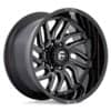 Fuel D807 Hurricane 20x10 5x127 -18 ET 71.5 CB Gloss Black Milled (D80720007547)-1
