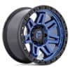 Fuel D813 Syndicate 17x9 6x139.7 1 ET 106.1 CB Dark Blue w/Black Ring (D81317908450)-1