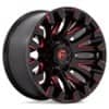 Fuel D829 Quake Gloss Black Milled Red Tint (D82918907550)-1