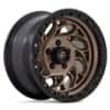 Fuel D841 Runner OR 15x8 5x139.7 -19 ET 108 CB Bronze w/Black Ring (D84115808537)-1