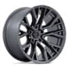 Fuel D848 Rebar 5 20x10 5x127 -18 ET 71.5 CB Matte Gunmetal (D84820007547)-1