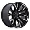 Fuel D849 Rebar 5 22x12 5x139.7 -44 ET 78.1 CB Gloss Black Milled (D8492220B447)-1