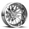 Fuel DE19 FF19D Dually Rear 24x8.25 8x210 -246 ET 154.3 CB Polished (DF1924829345)-1