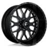 Fuel DE19 FF19D SSF 24x12 10x170 -50 ET 125.1 CB Gloss Black Milled (DE192420A845)-1