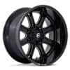 Fuel Darkstar FC853BE 22x10 6x135/6x139.7 10 ET 106.1 CB Gloss Black Milled (FC853BE22106710)-1