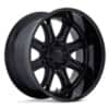 Fuel FC853MB Darkstar Matte Black w/Gloss Black Lip (FC853MB20900001)-1