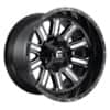 Fuel Hardline D620 20x9 8x180 1 ET 124.2 CB Gloss Black & Milled (D62020901850)-1