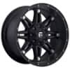 Fuel Hostage D531 18x9 8x165.1 1 ET 125.1 CB Matte Black (D53118908250US)-1