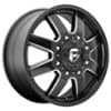 Fuel Maverick Dually Front D538 20x8.25 10x225 105 ET 170.1 CB Matte Black Milled (D5382082A9)-1