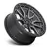 Fuel Rebel 5 D680 Matte Gunmetal Black Bead Ring-2