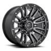 Fuel Rebel 8 D680 Matte Gunmetal Black Bead Ring (D68020901850)-1