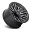 Fuel Rebel 8 D680 Matte Gunmetal Black Bead Ring-2