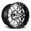 Fuel Sledge D270 Chrome with Gloss Black Lip (D27020009847)-1