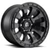 Fuel Tactic D630 17x9 5x127 -12 ET 78.1 CB Matte Black (D63017907345)-1