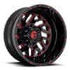 Fuel Triton Dually Rear D656 Gloss Black w/ Candy Red (D65620828D35)-1