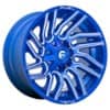 Fuel Typhoon 22x12 8x165.1 -44 ET 125.2 CB Anodized Blue Milled (D77422208247)-1