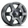G-FX MV1 17x8 6x130 60 ET 84.1 CB Matte Black (MV1780613060MB)-1