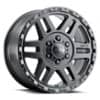 G-FX MV2 17x8 6x130 60 ET 84.1 CB Matte Black (MV2780613060MB)-1