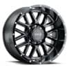 G-FX TM5 18x9 6x139.7 0 ET 106.2 CB Gloss Black Milled (TM5890613900GBM)-1