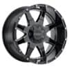 G-FX TR12 17x9 8x165.1 12 ET 125.2 CB Gloss Black Milled (T12790816512GBM)-1