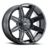 G-FX TR23 20x9 5x139.7/5x150 18 ET 110.2 CB Matte Black (T23290501518MB)-1