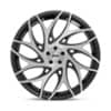 Dub G.O.A.T. (S260) Brushed Face with Gloss Black Dark Tint Spokes-4