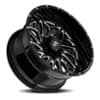 Hardrock Offroad H508 BlackTop Xposed Gloss Black Milled-2