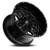 Hardrock Offroad H712 Indestructible Gloss Black Milled-2