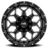Hardrock Offroad H712 Indestructible Gloss Black Milled-3