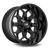 Hardrock Offroad H712 Indestructible Gloss Black (H712-201037119GB)-1