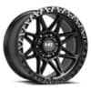 Hardrock Offroad H109 17x9 5x127 -12 ET 78.1 CB Matte Black (H109-179073112BB)-1