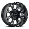 Hardrock Offroad H713 Gloss Black Milled (H713-209094000GBM)-1