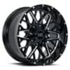 Hardrock Offroad H714 Gloss Black Milled (H714-209094000GBM)-1
