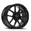 Enkei Helix 18x8 5x100 45 ET 72.6 CB Gloss Black (549-880-8045BK)-1