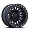 KMC Impact Beadlock 17x9 6x139.7 1 ET 108.0 CB Matte Black (KM239MX17906001)-1
