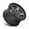 Fuel Kicker D698 Matte Gunmetal/Black Bead-2
