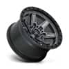 Fuel Kicker D698 Matte Gunmetal/Black Bead-2